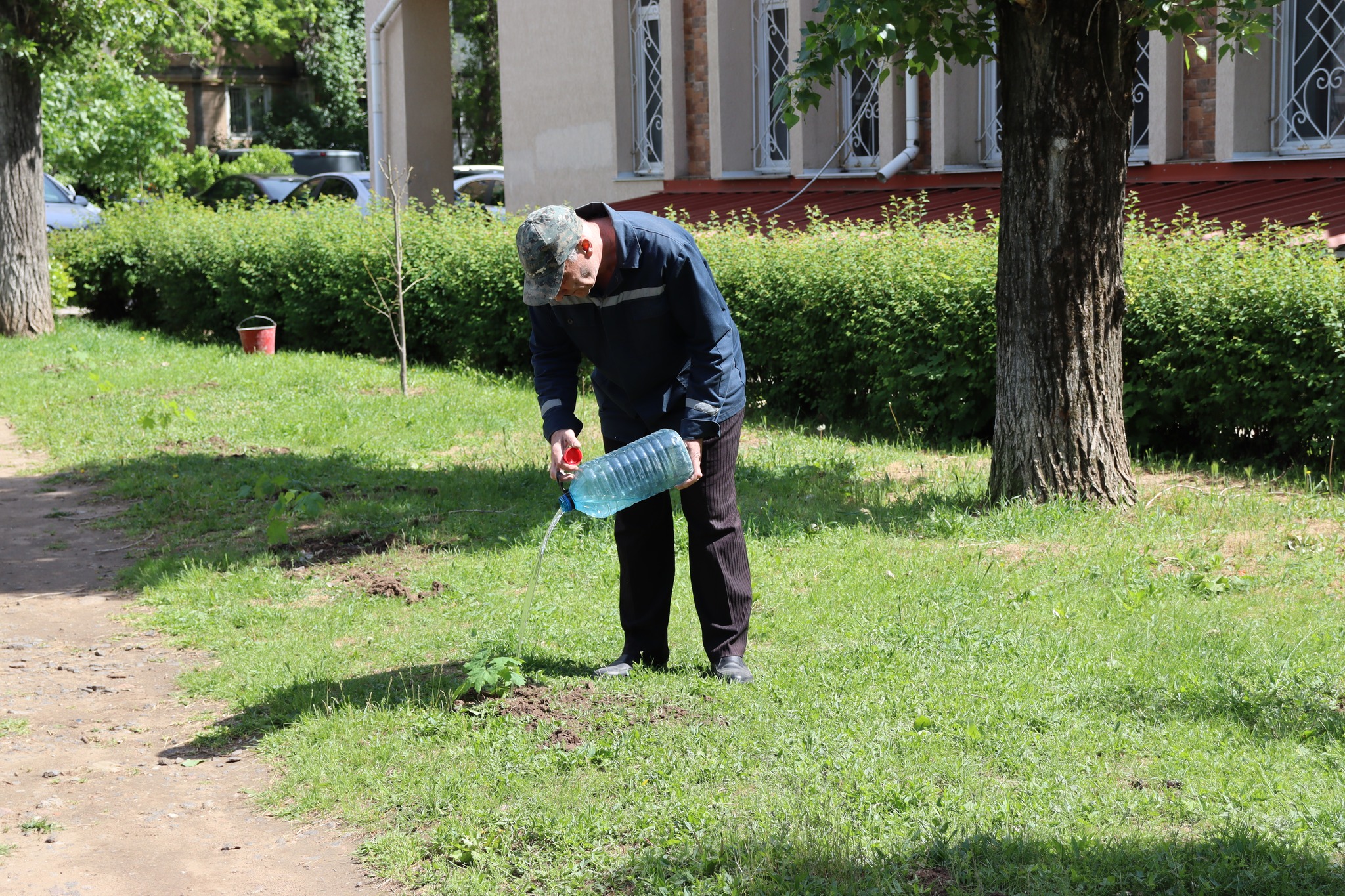 On the Day of Remembrance and Victory over Nazism in World War II, the team of the Central library participated in the "City in the Park" environmental campaign